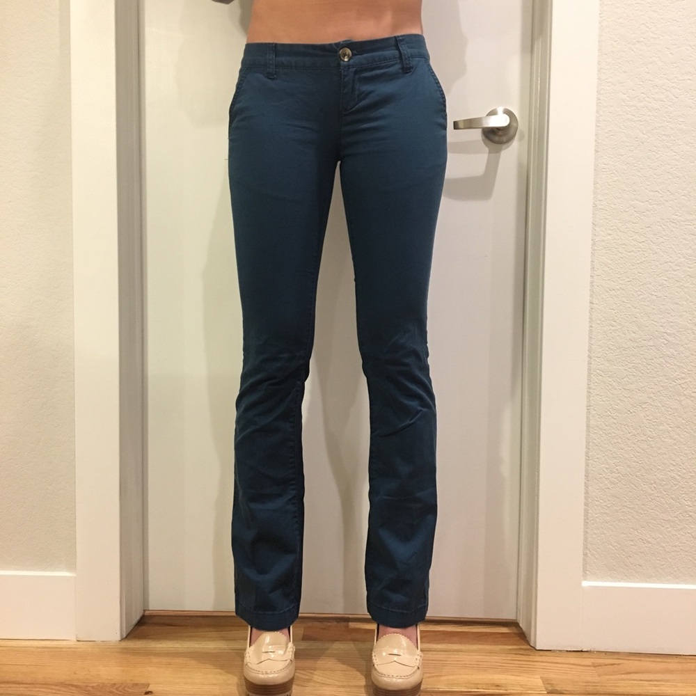 Turquoise Mossimo Trousers